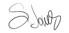 Sarah Jones's signature